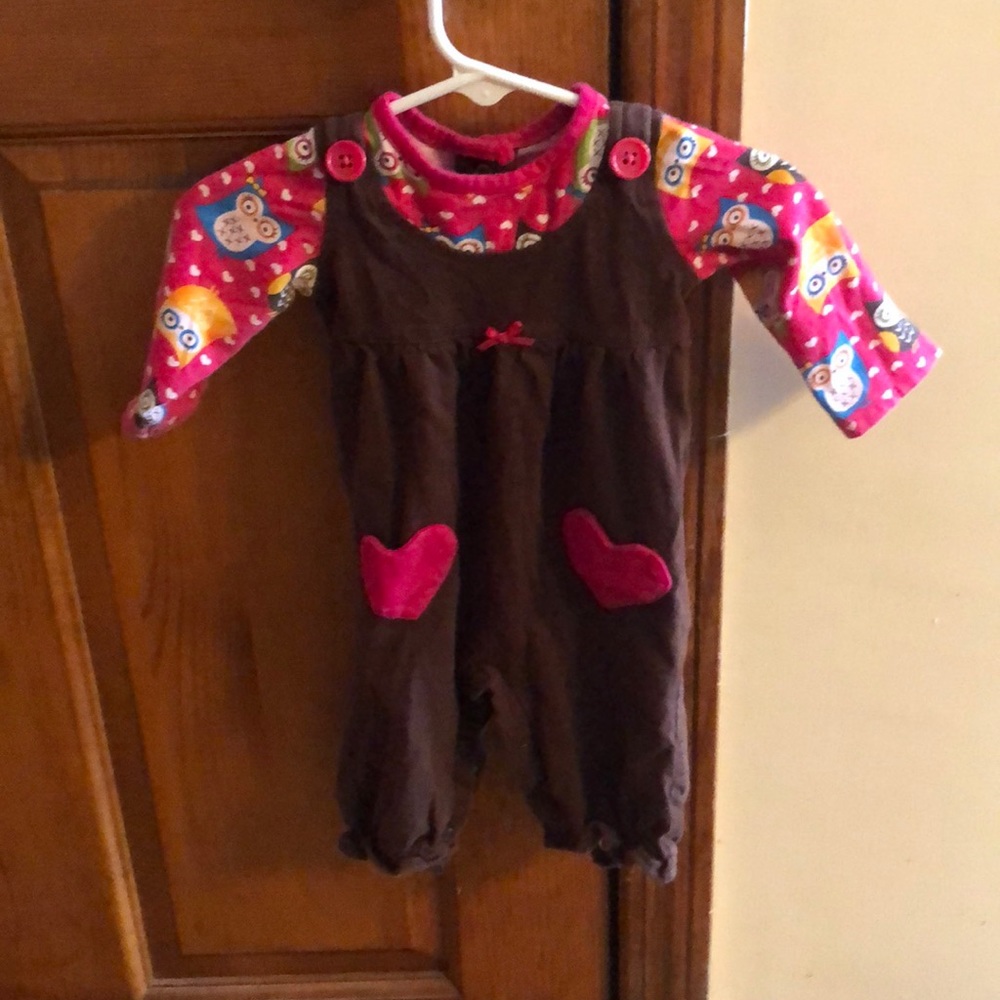 Owl jump suit